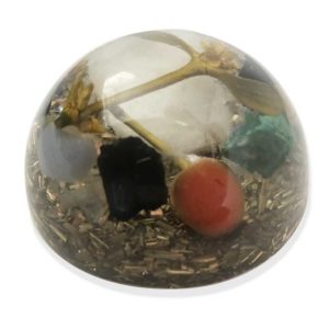 Orgonite demi-rond - Douce Nuit