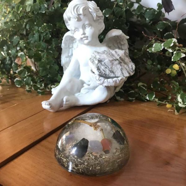 Orgonite demi-rond - Douce Nuit – Image 2