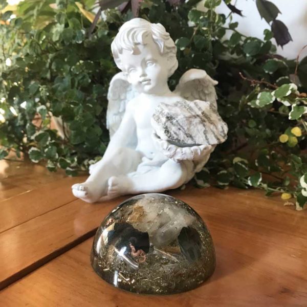 Orgonite demi-ronde - Bureau – Image 2