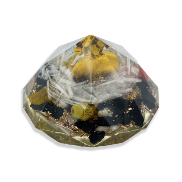 Orgonite Gros Diamant - Protection